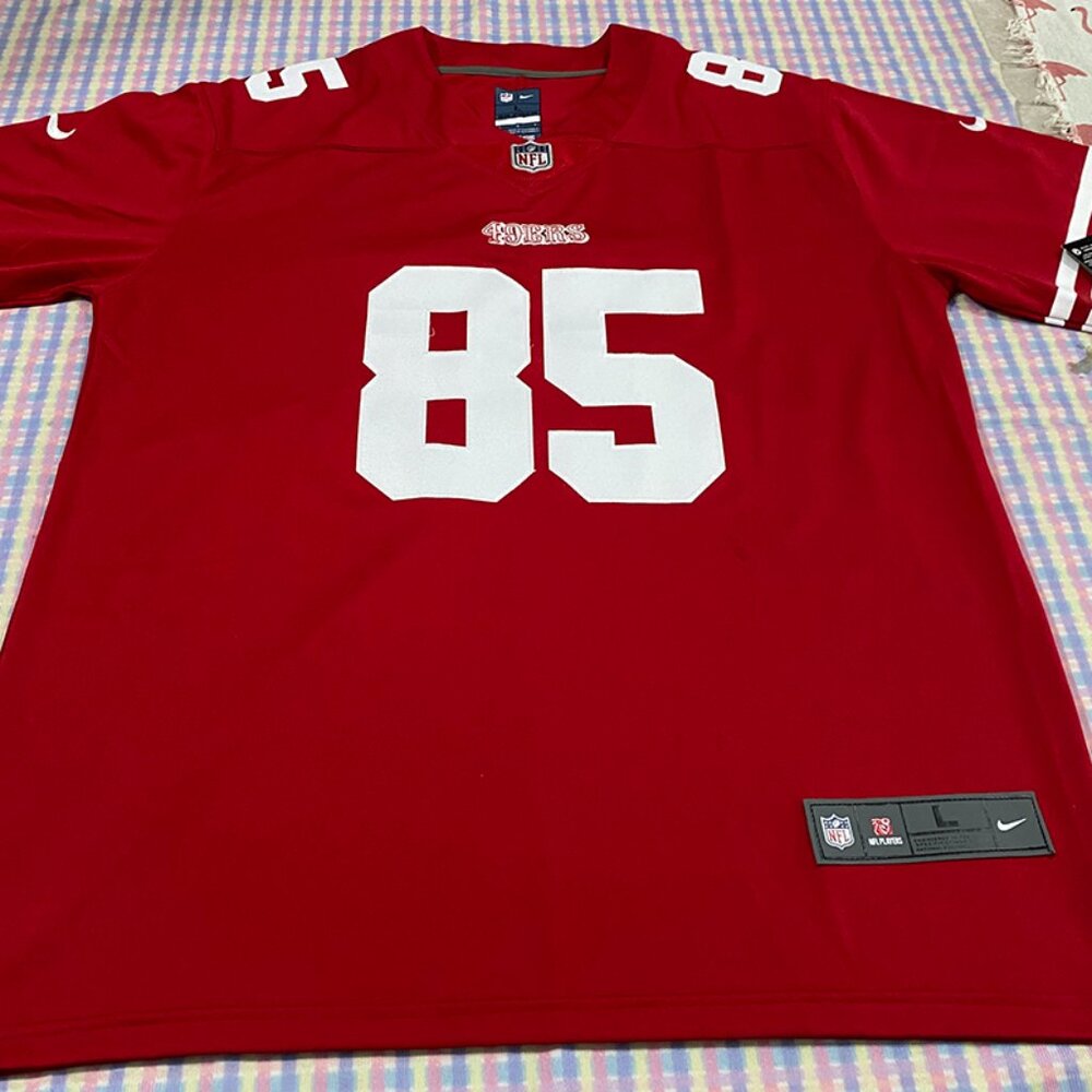 San Francisco 49ers Red Jersey Kittle No. 85